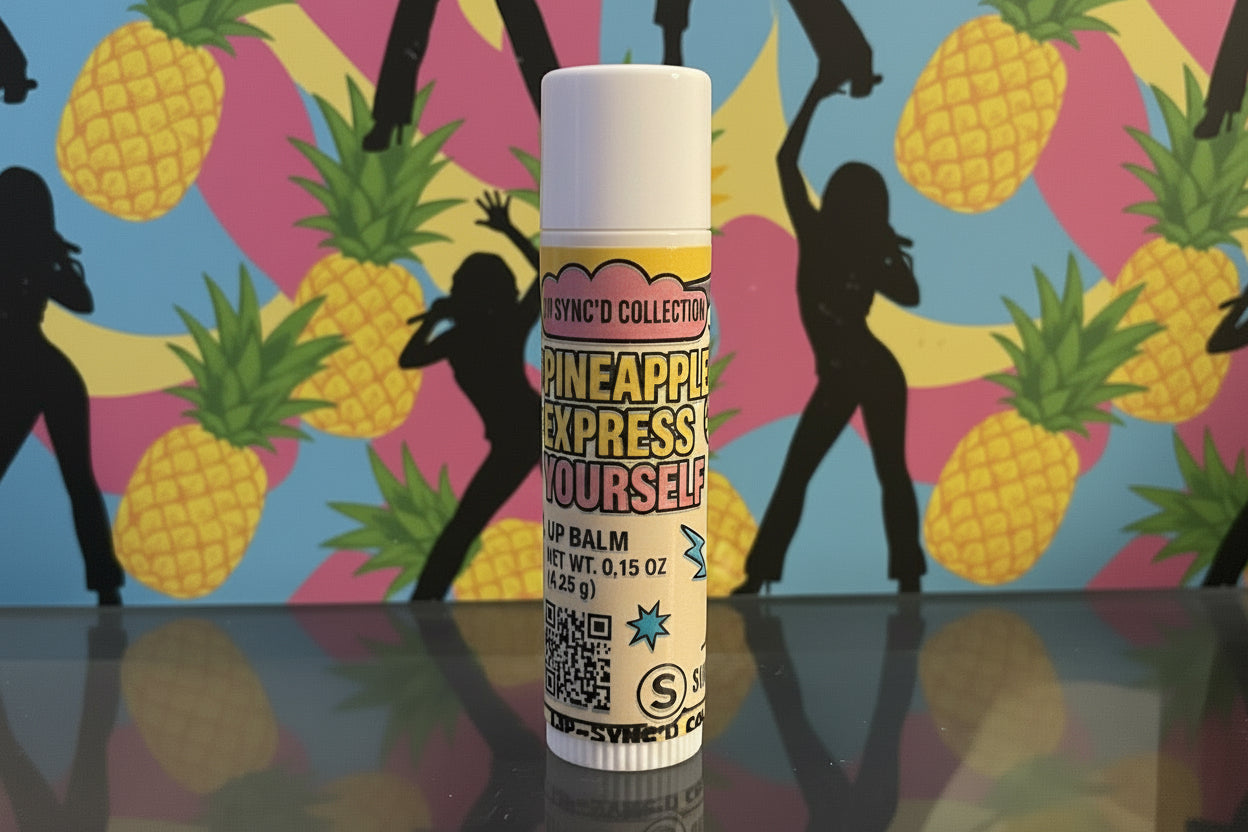 Pineapple Express Yourself Lip-Sync’d Lip Balm by SUDS BY SALEM™️