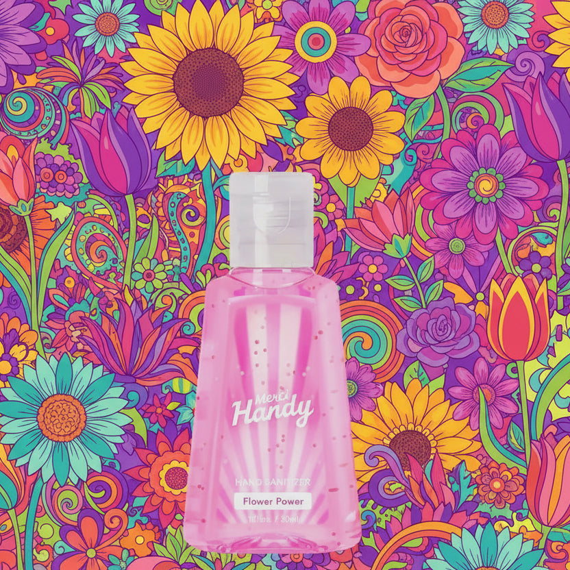 Flower Power Mini Hand Sanitizer