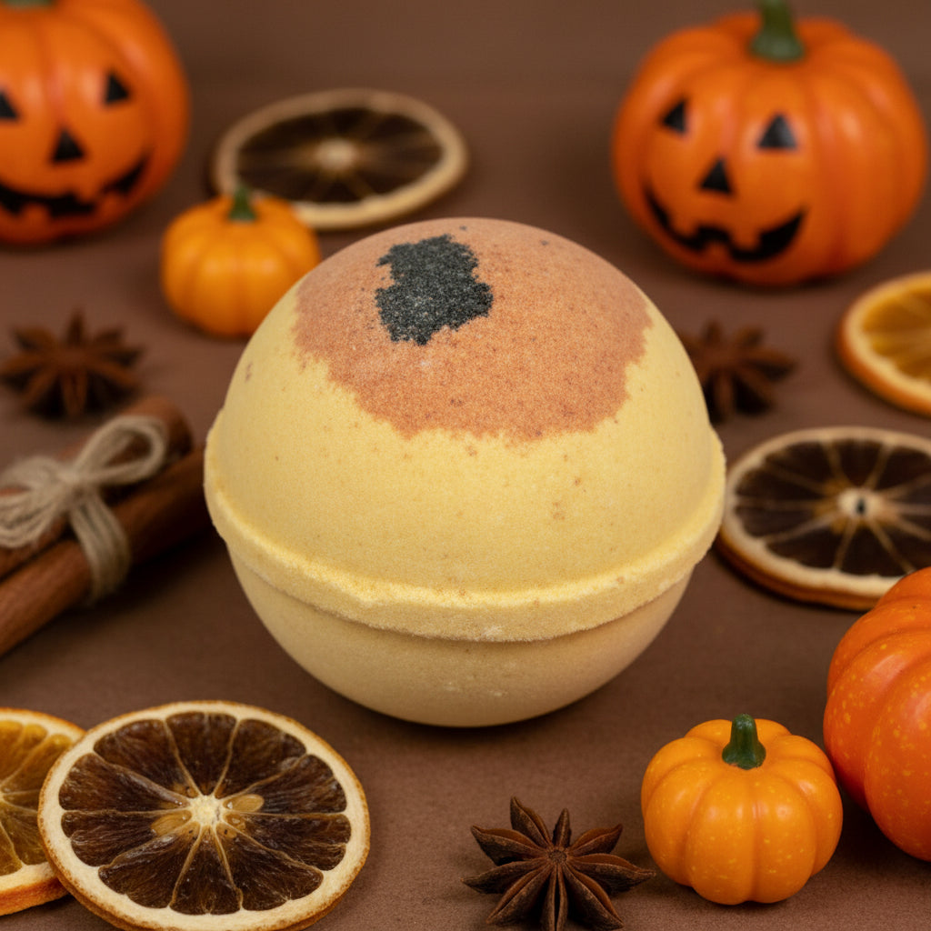 Pumpkin Spice Bath Bomb
