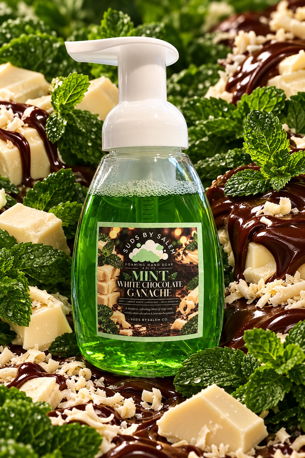 Mint White Chocolate Ganache Foaming Hand Soap