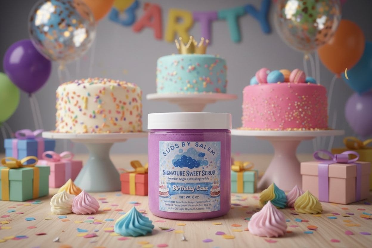 Birthday Cake Signature Sweet Scrub
