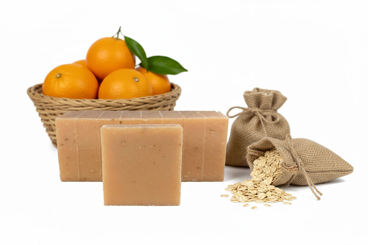 Orange Oatmeal Signature Bar Soap
