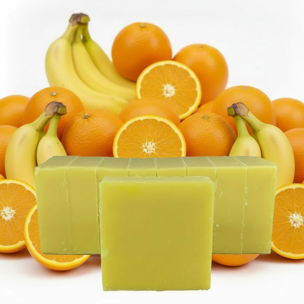 Banana Orange Smoothie Signature Bar Soap
