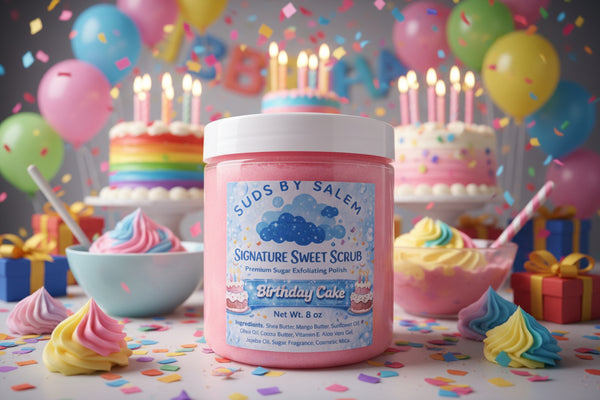 Birthday Cake Signature Sweet Scrub
