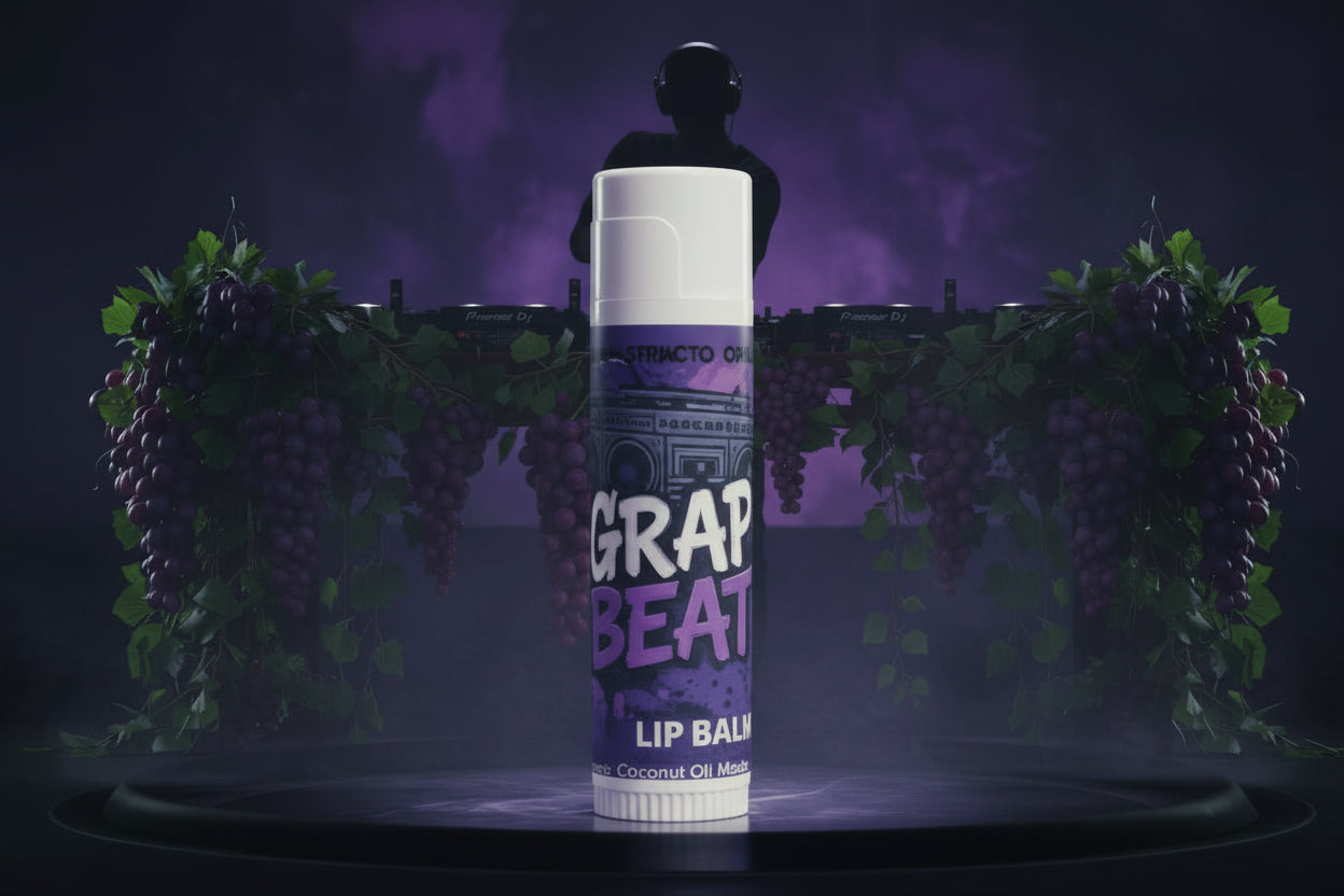 Grape Beats Lip-Sync’d Lip Balm by SUDS BY SALEM™️