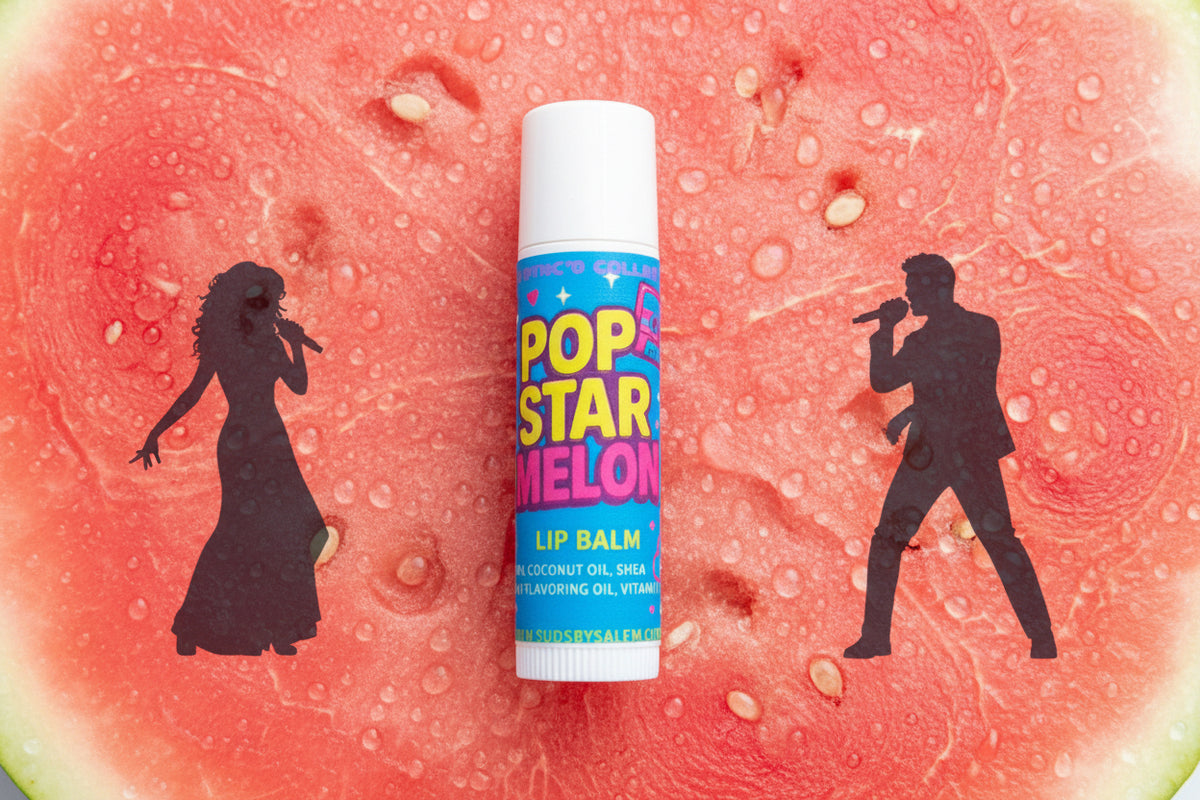 Pop Star Melon Lip-Sync’d Lip Balm by SUDS BY SALEM™️