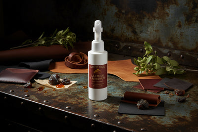 Leather Labdanum Luxe Linen Mist