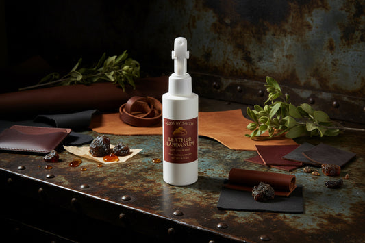 Leather Labdanum Luxe Linen Mist