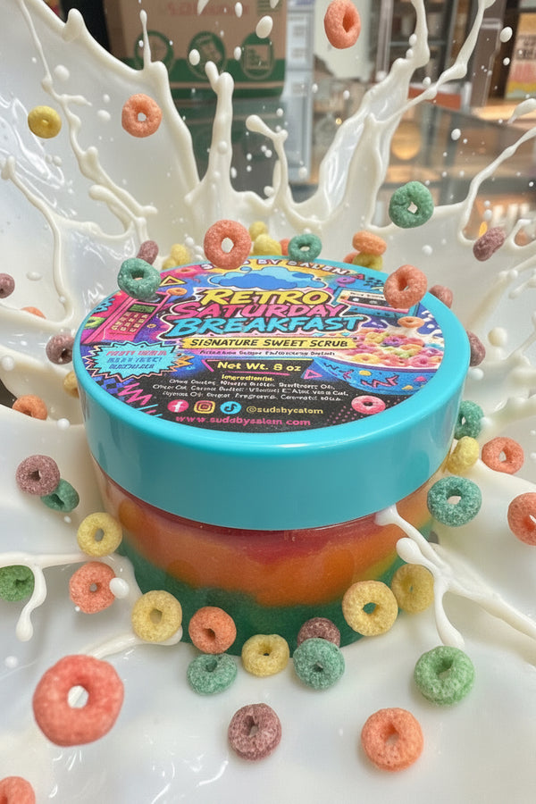 Retro Saturday Breakfast Signature Sweet Scrub